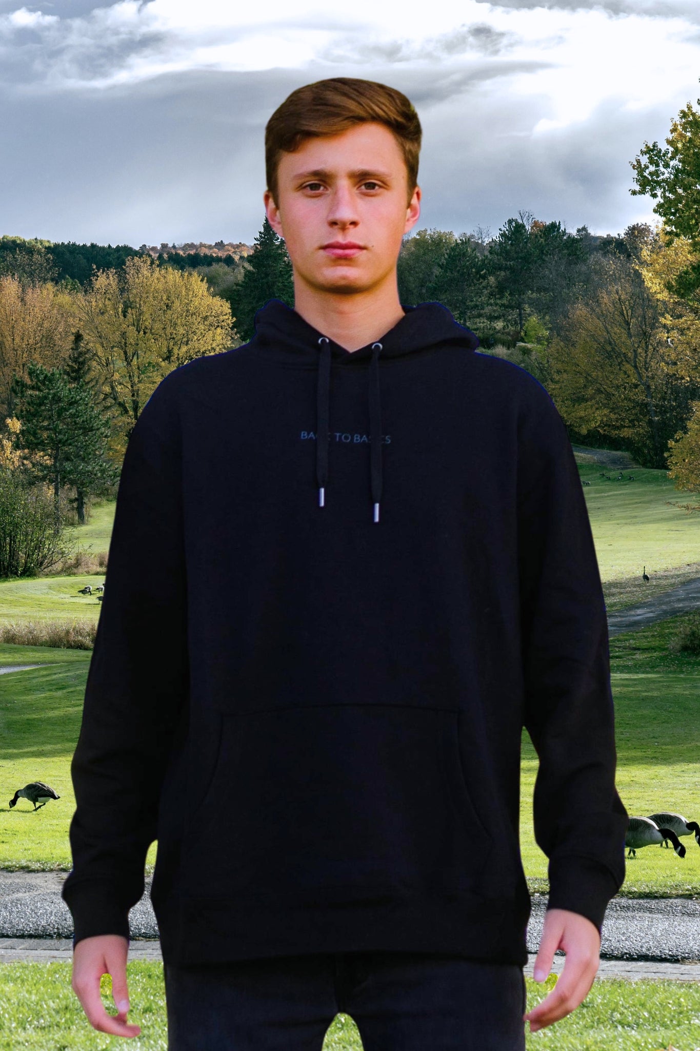 Polerón BLACK HOODIE